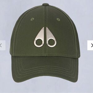 Moose Knuckles Baseball Cap in Moss NWT